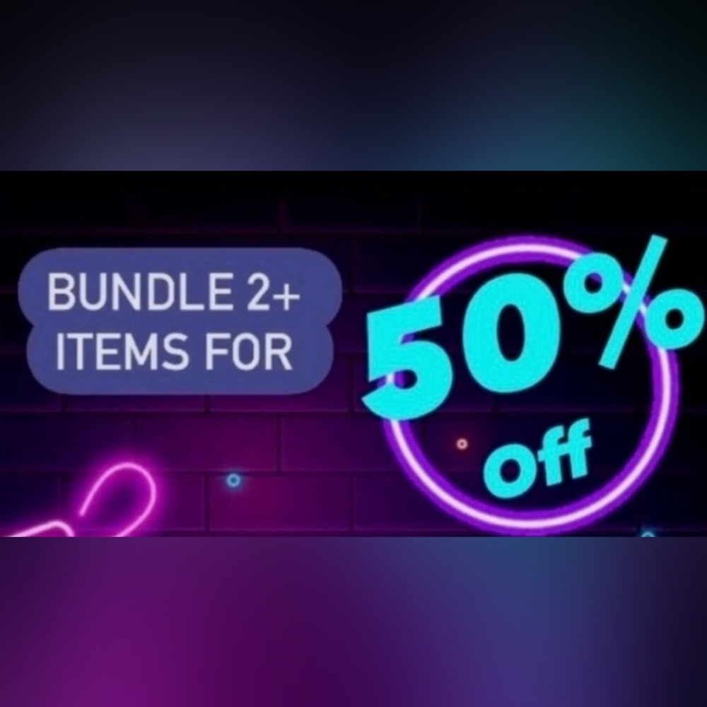 50% Off Sale When You Buy 2 Or More